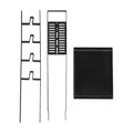 Metall-Ständer für Dyson Staubsauger V7/V8/V10/V11/V15/Outsize – Halter ohne Bohren (schwarz)