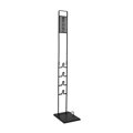 Metall-Ständer für Dyson Staubsauger V7/V8/V10/V11/V15/Outsize – Halter ohne Bohren (schwarz)