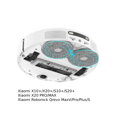 Wischtuch für Xiaomi Robot Vacuum X10+/X20+/S10+/S20+ 2Stück