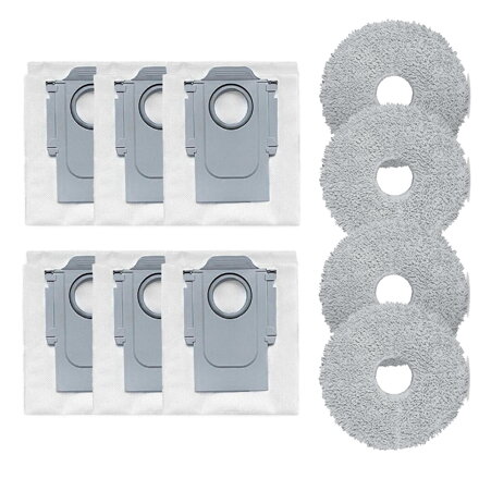 Wertpaket für Roborock Qrevo Curv/Edge/P20 (10 Stück)-Ersatzteile Set